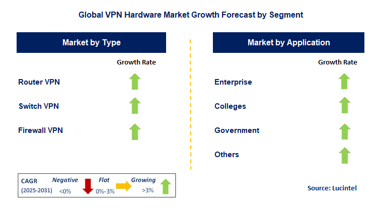 VPN Hardware Market by Segment