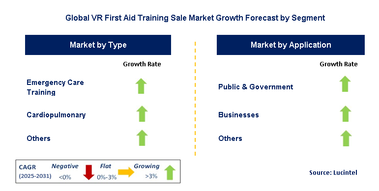 VR First Aid Training Sale Market by Segment