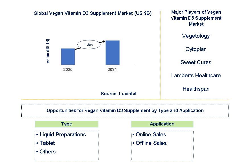 Vegan Vitamin D3 Supplement Market Trends and Forecast