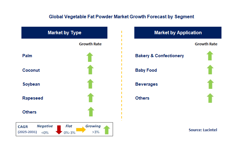 Vegetable Fat Powder Market by Segment