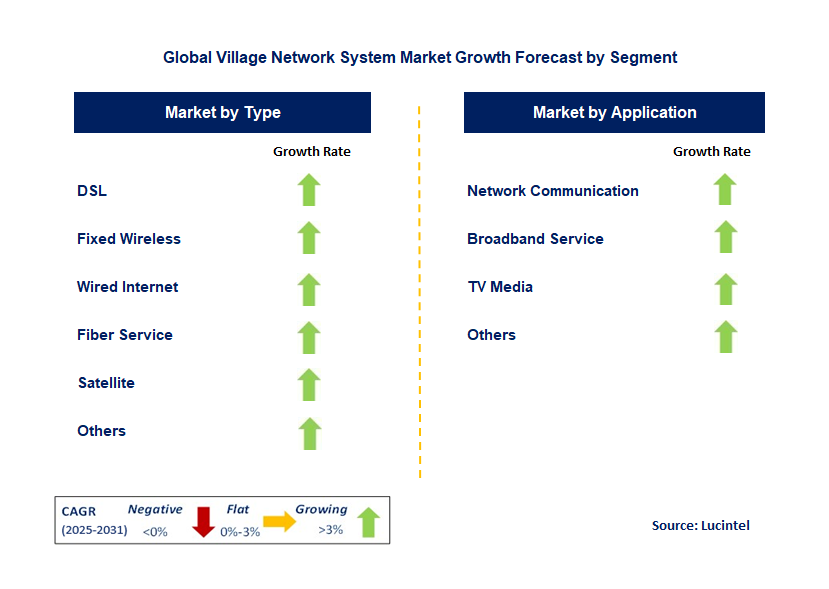 Village Network System Market by Segment