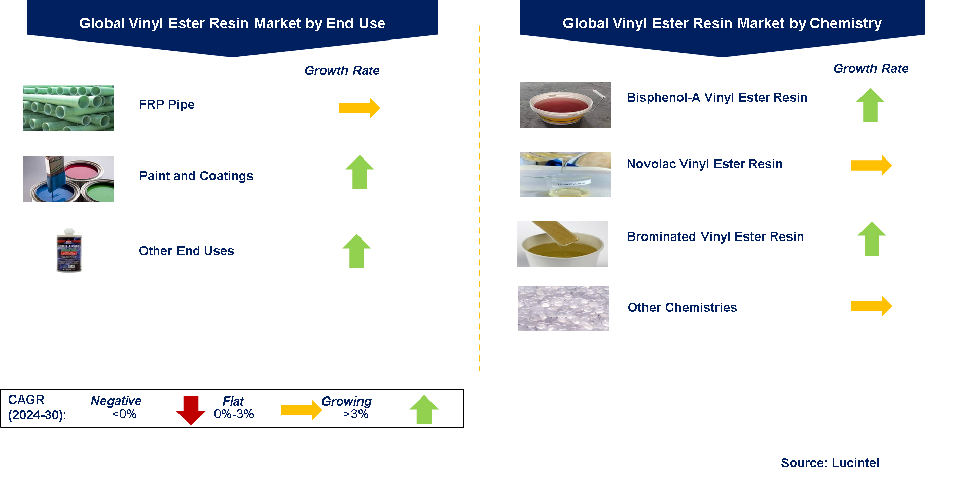 Vinyl Ester Resin Market by Segments