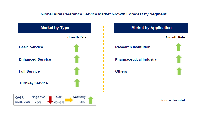 Viral Clearance Service Market by Segment