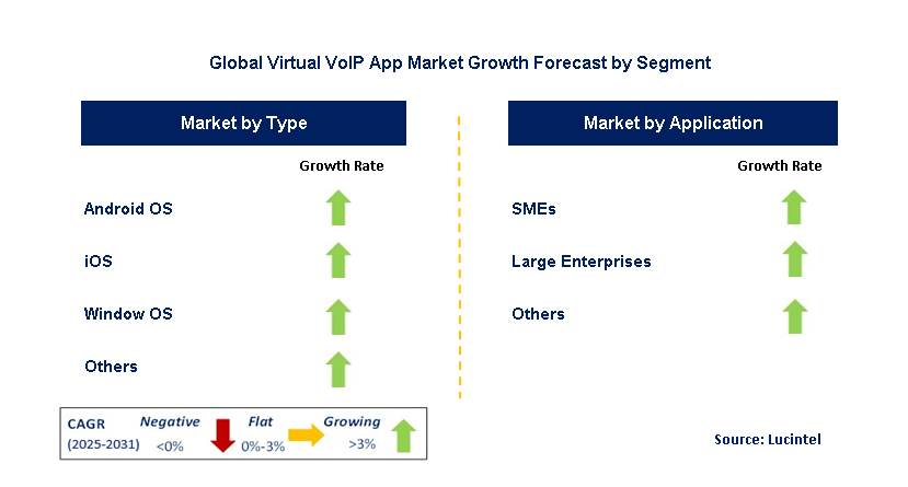 Virtual VoIP App Market by Segment