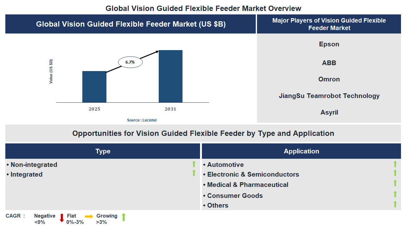 Vision Guided Flexible Feeder Market Trends and Forecast