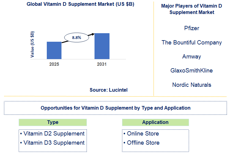 Vitamin D Supplement Market Trends and Forecast