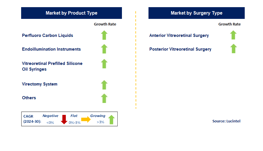 Vitreoretinal Surgery Device by Segment