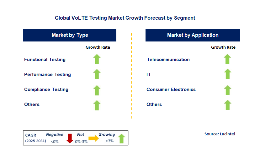 VoLTE Testing Market by Segment