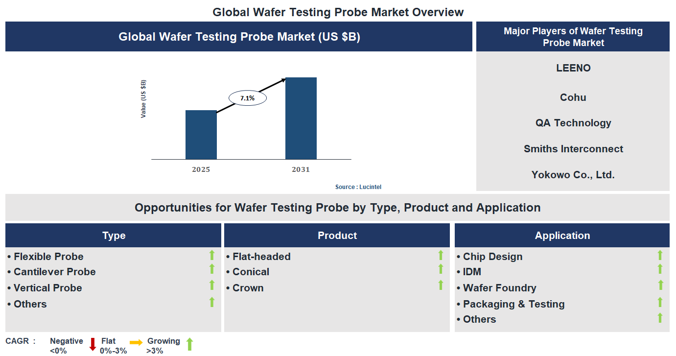 Wafer Testing Probe Market Trends and Forecast