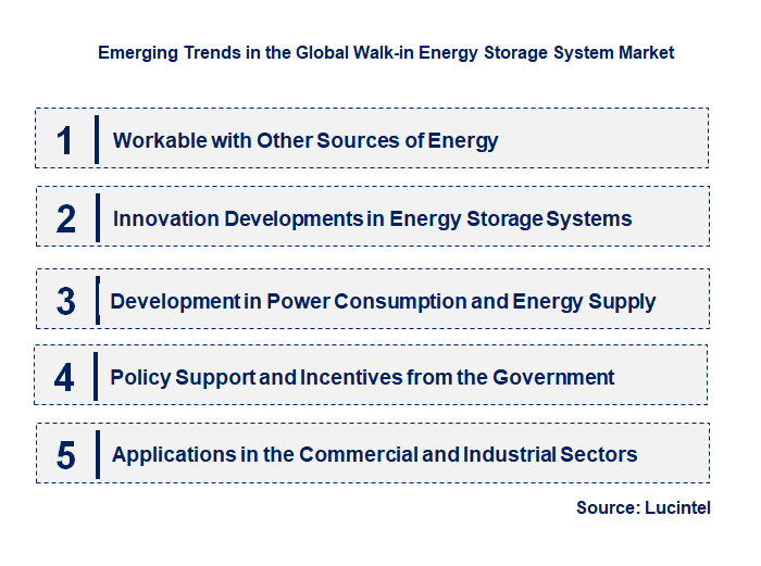 Emerging Trends in the Walk-in Energy Storage System Market