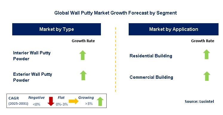 Wall Putty Market by Segment