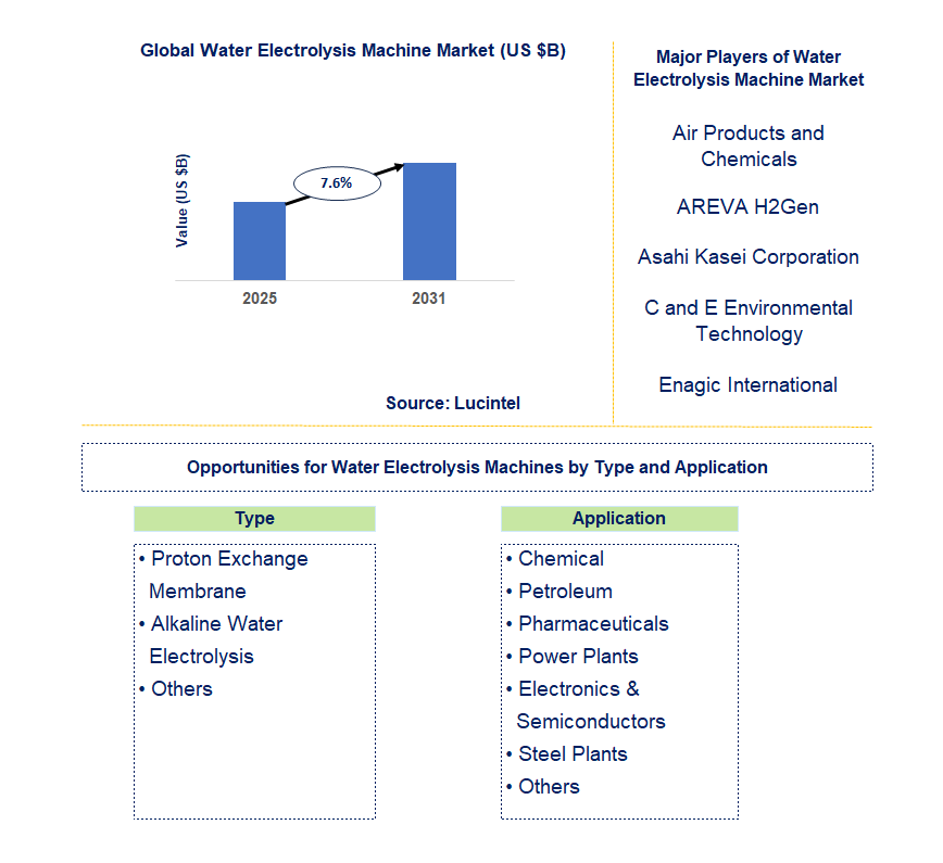 Water Electrolysis Machine Market Trends and Forecast