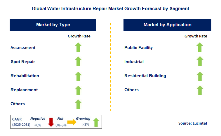 Water Infrastructure Repair Market by Segment