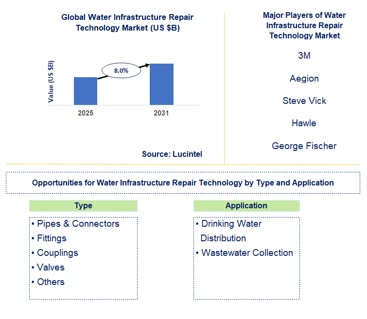 Water Infrastructure Repair Technology Market Trends and Forecast