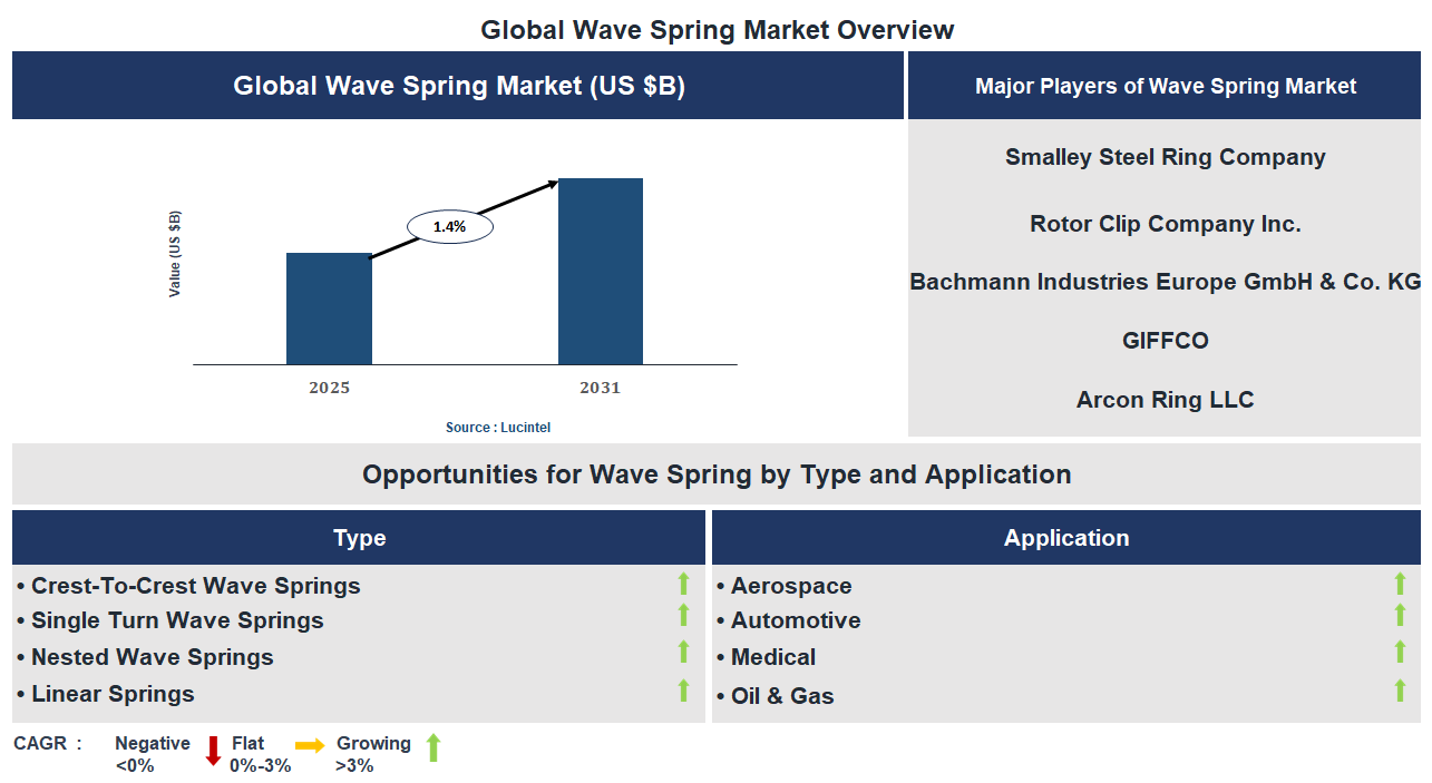 Wave Spring Market Trends and Forecast