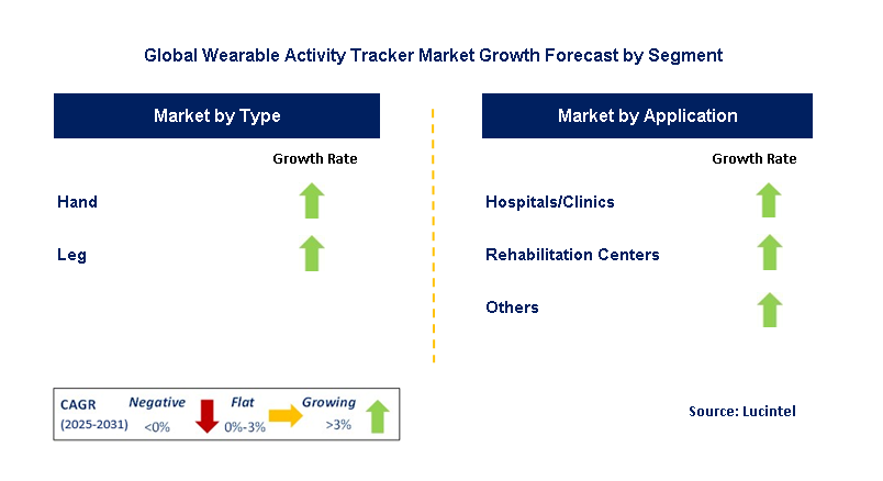 Wearable Activity Tracker Market by Segment