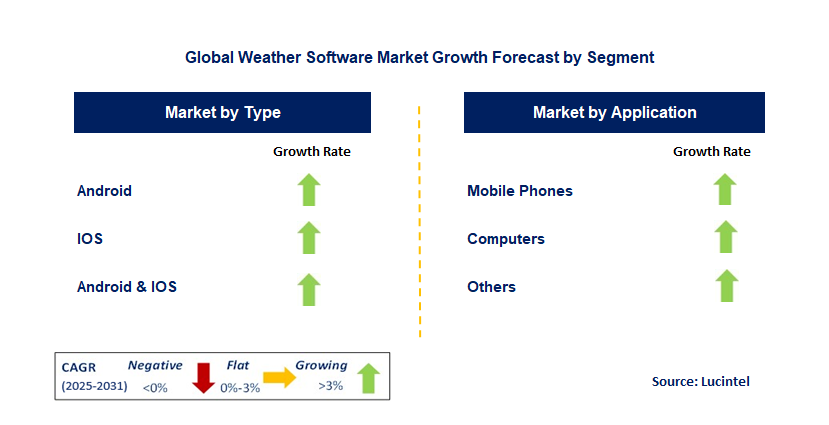 Weather Software Market by Segment