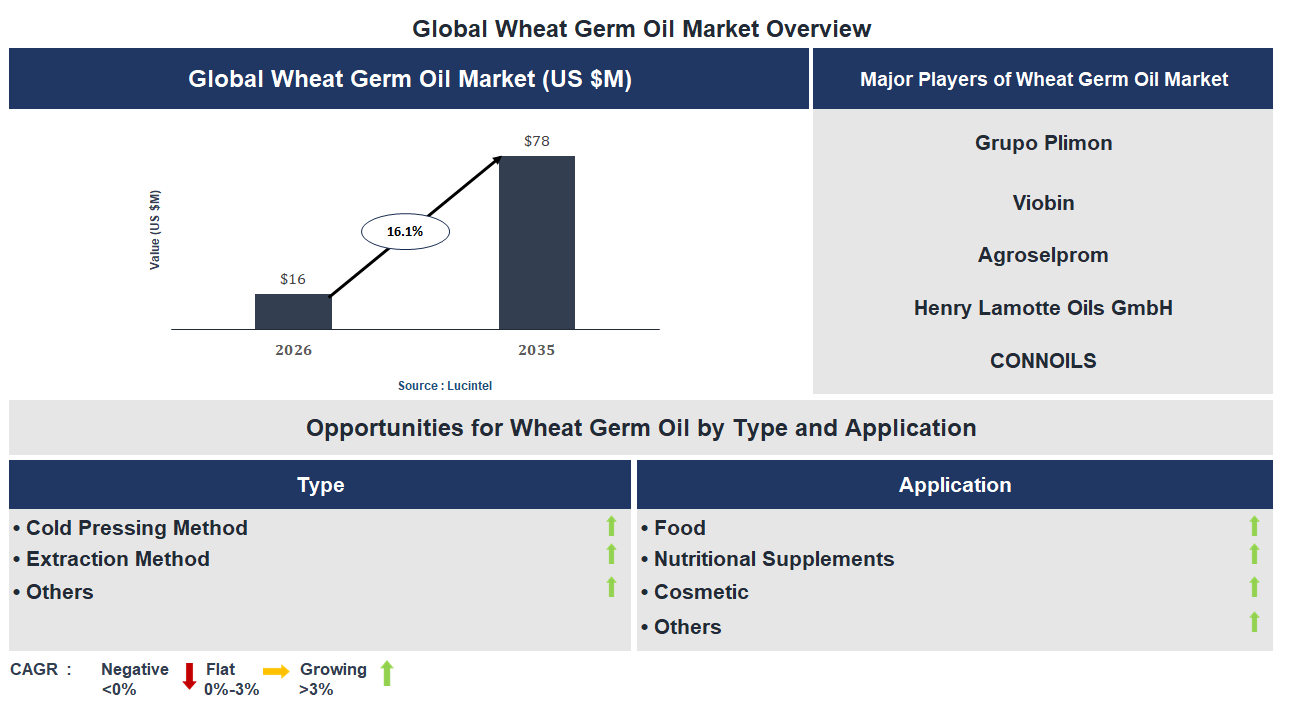 Wheat Germ Oil Market Trends and Forecast