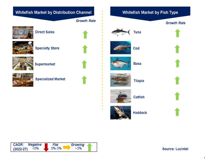 Whitefish Market by Segments