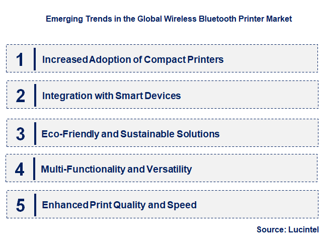 Emerging Trends in the Wireless Bluetooth Printer Market