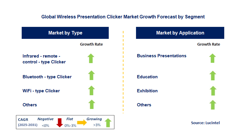 Wireless Presentation Clicker Market by Segment