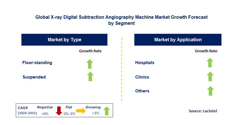 X-ray Digital Subtraction Angiography Machine Market by Segment
