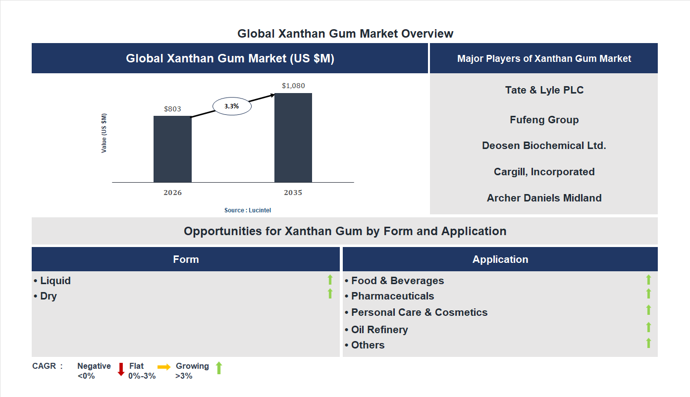 Xanthan Gum Market Trends and Forecast