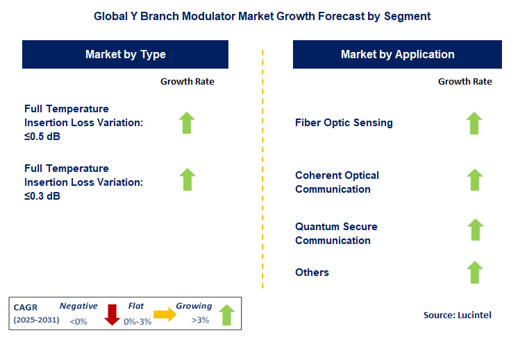 Y Branch Modulator Market by Segment