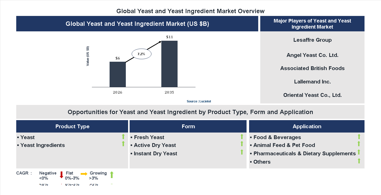 Yeast and Yeast Ingredient Market Trends and Forecast