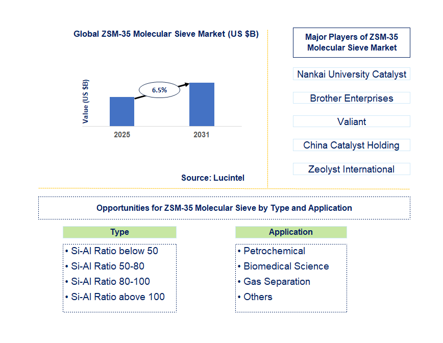 ZSM-35 Molecular Sieve Market Trends and Forecast